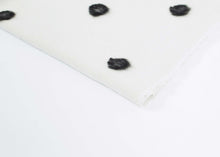 Load image into Gallery viewer, Cashmere Dot Shawl in Black/White
