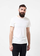 Load image into Gallery viewer, Comfort Tee in White Wool Blend
