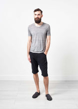 Load image into Gallery viewer, Linen T-shirt in Dolphin
