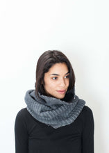 Load image into Gallery viewer, Knit Neck Warmer in Grey
