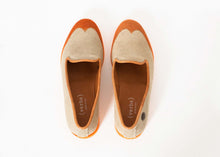 Load image into Gallery viewer, Wingtip Loafer in Orange
