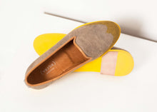Load image into Gallery viewer, Wingtip Loafer in Yellow
