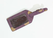 Load image into Gallery viewer, Oscar Luggage Tag in Blueberry
