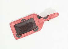 Load image into Gallery viewer, Oscar Luggage Tag in Rose
